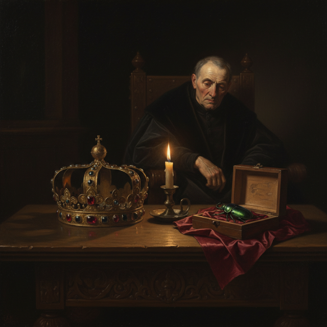 La Couronne et le scarabée