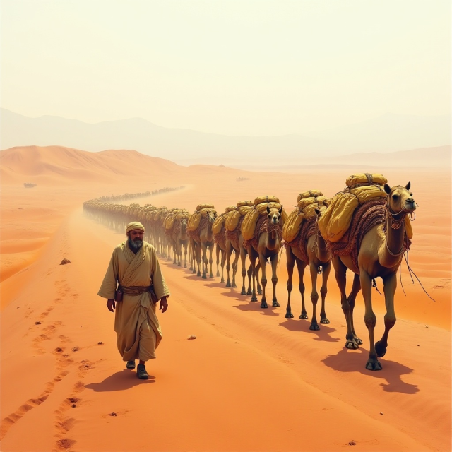 Les Marchands de la Route de la Soie