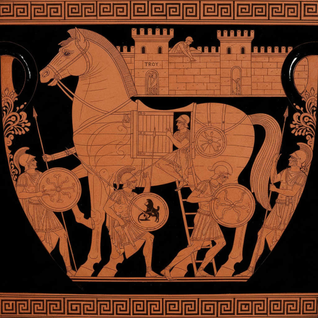 le cheval de Troie